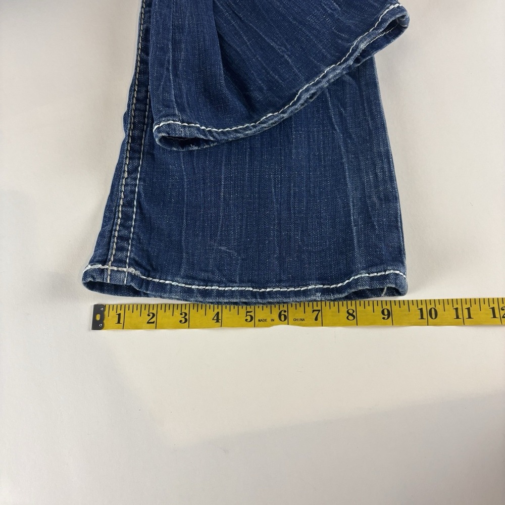 Big Star Jeans Womens 29R Denim Low Rise Sweet Flare Pocket Embroidered - Picture 15 of 16